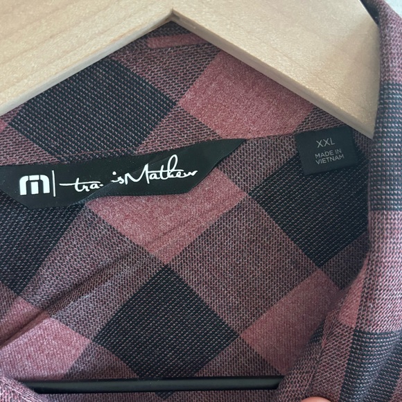 Travis Mathew Gingham Check button up - Picture 5 of 5